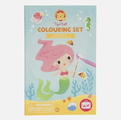 Colouring Set Mermaids