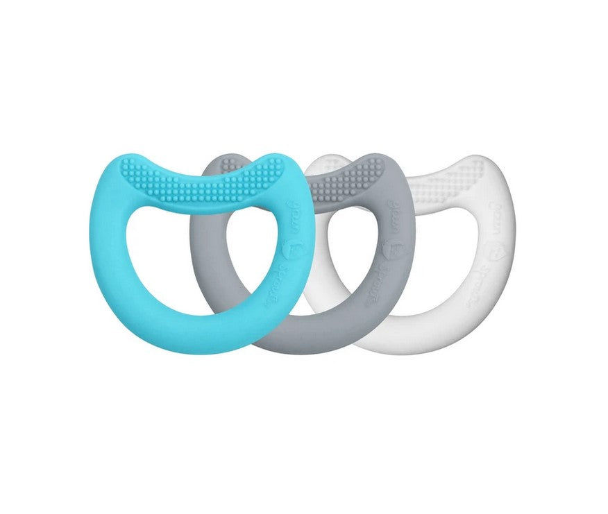 First Silicone Teether - 3pk
