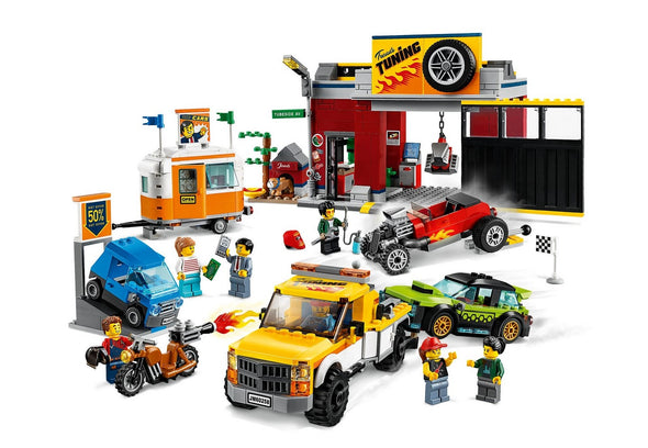 LEGO City 60258 Tuning Workshop