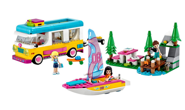 LEGO Friends 41681 Forest Campervan and Sailboat