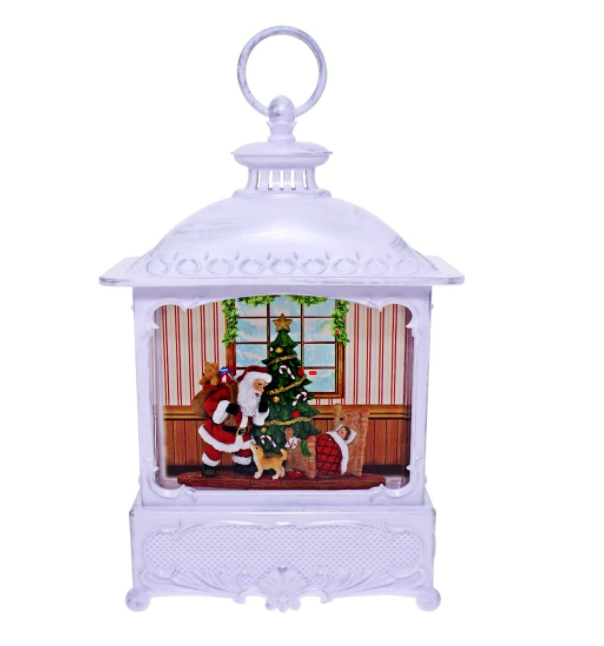 Christmas Lantern -  Santa/Sleep