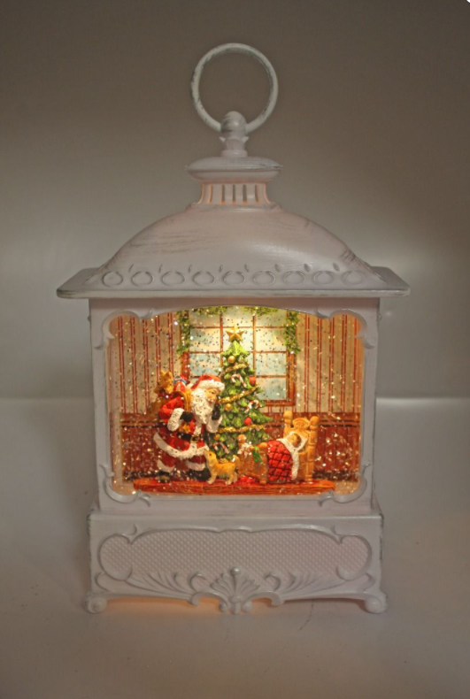 Christmas Lantern -  Santa/Sleep
