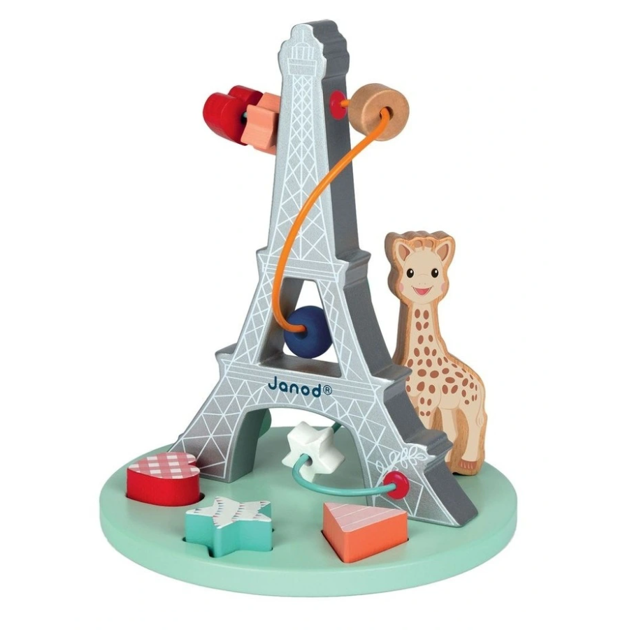 Sophie Giraffe Looping Bead Maze