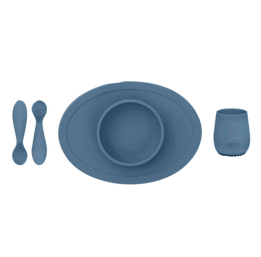 First Foods Set: Tiny Spoons, Tiny Bowl and Tiny Cup