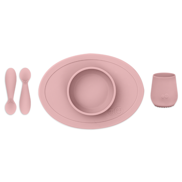 First Foods Set: Tiny Spoons, Tiny Bowl and Tiny Cup