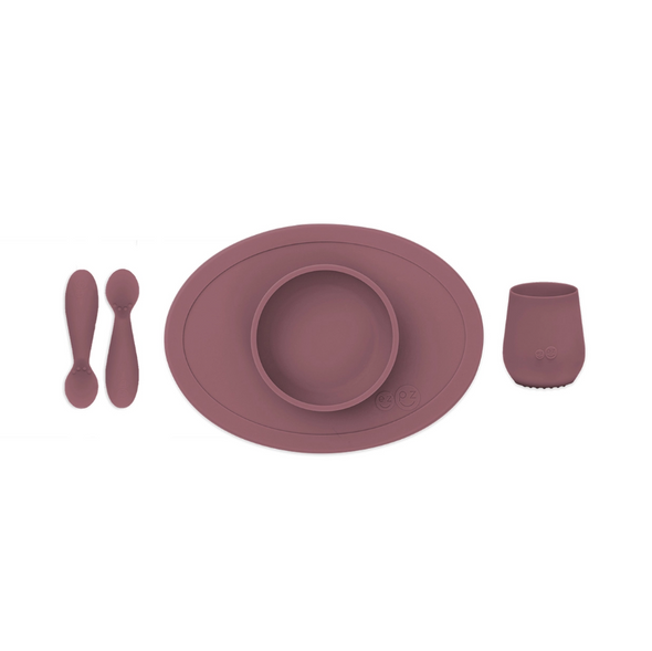 First Foods Set: Tiny Spoons, Tiny Bowl and Tiny Cup