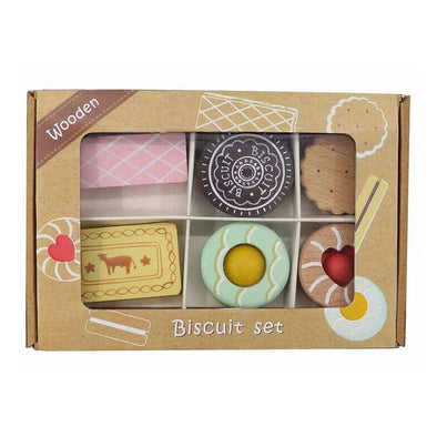 Wooden Biscuit Set