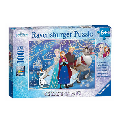 100 pc Puzzle - Glitter Disney Frozen Glittery Snow