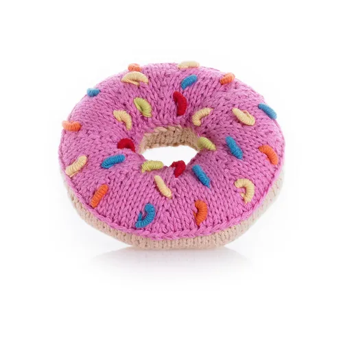 Donut Rattle - Pink Sprinkles