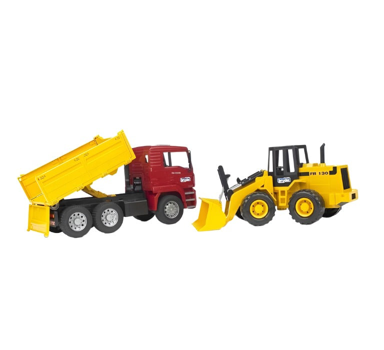 MAN TGA Construction Truck w/Articulated Road Loader