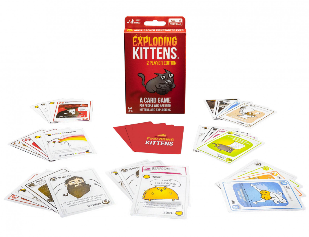 Exploding Kittens 2 Player Edition – Toys and Tales