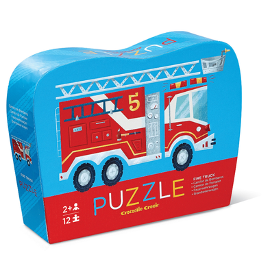 12 pc Mini Puzzle - Fire Truck