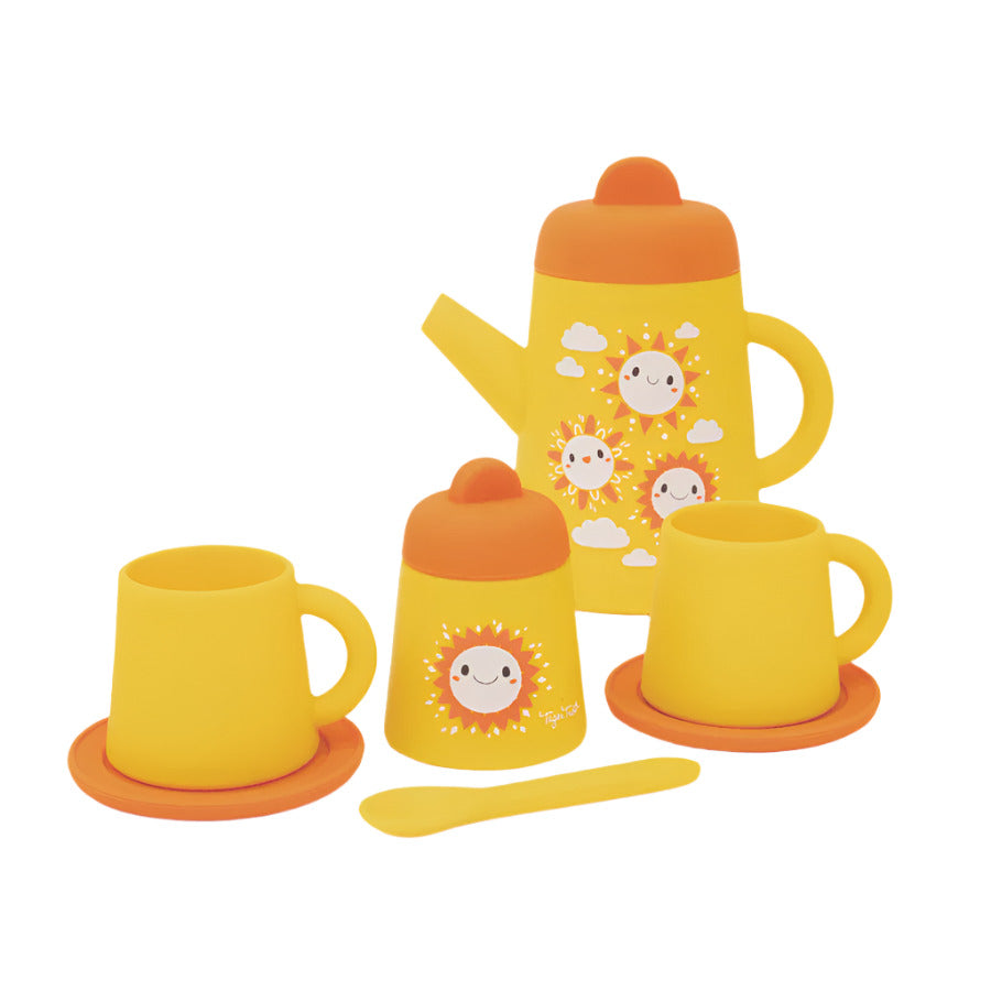 Silicone Tea Set - Sunny Days – Toys and Tales