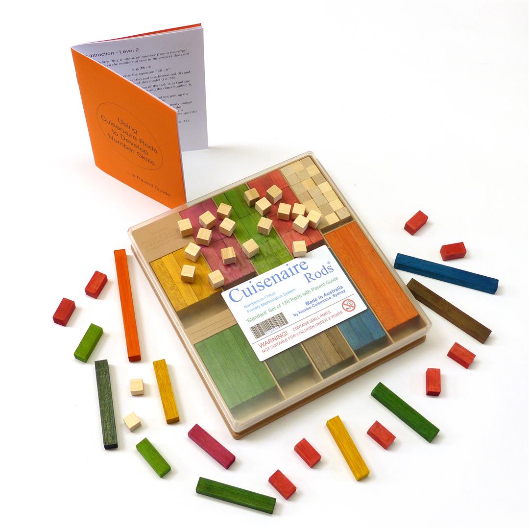 Cuisenaire Rods - Numbers in Colour