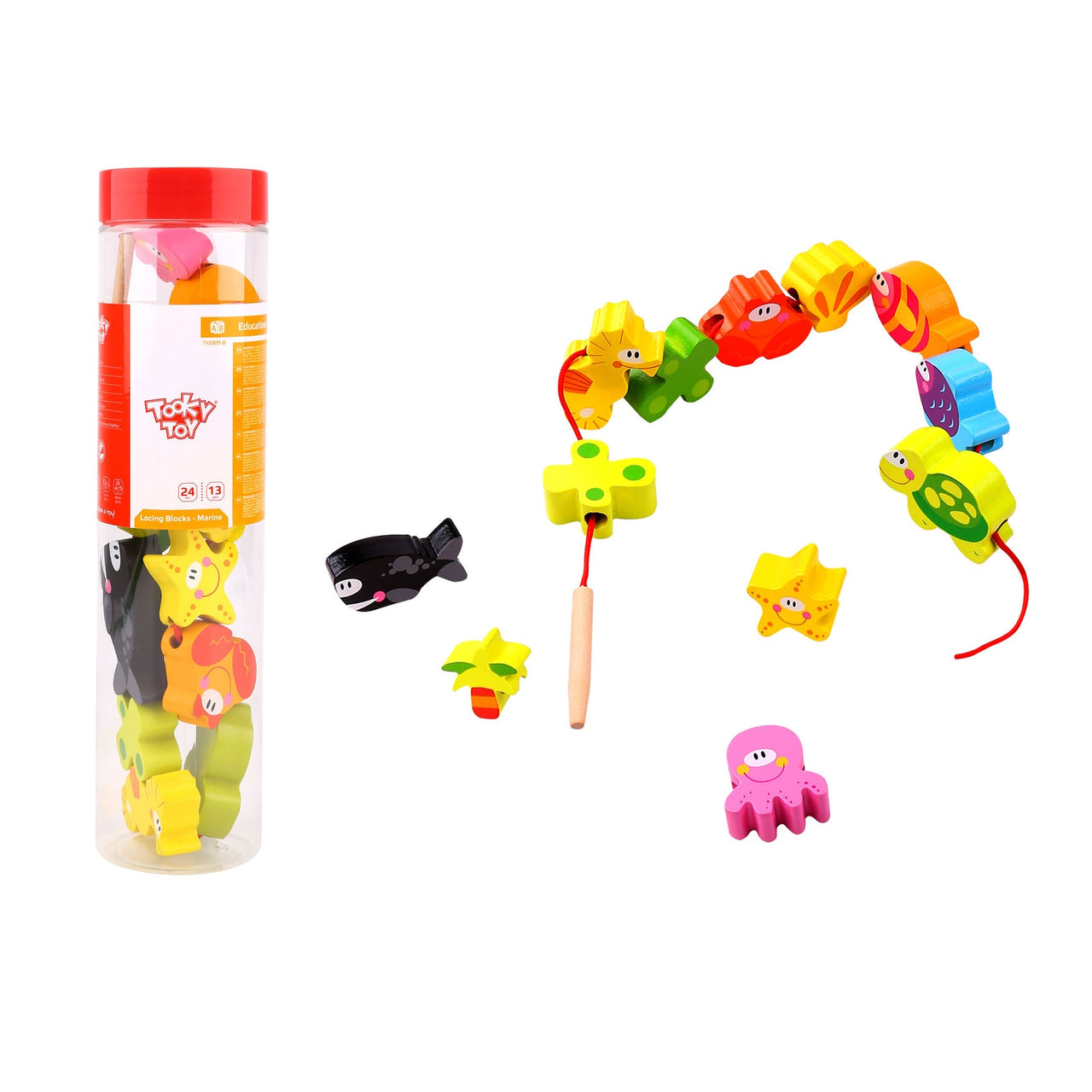 Lacing Blocks - Marine Animals