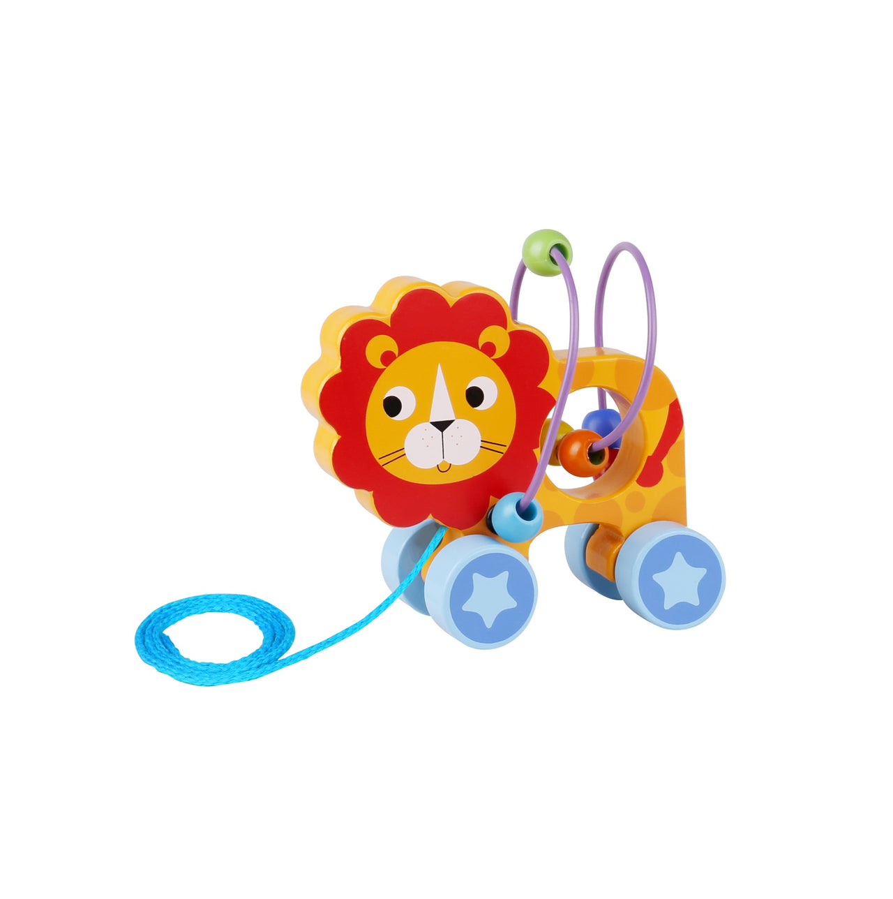 Beads Pull along - Lion