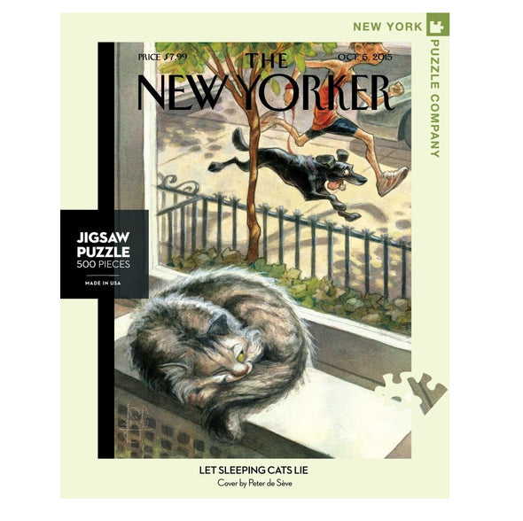 500 pc New Yorker - Let Sleeping Cats Lie