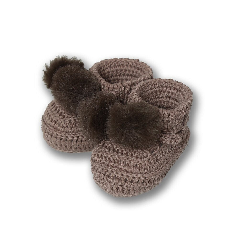 Cotton Baby Booties