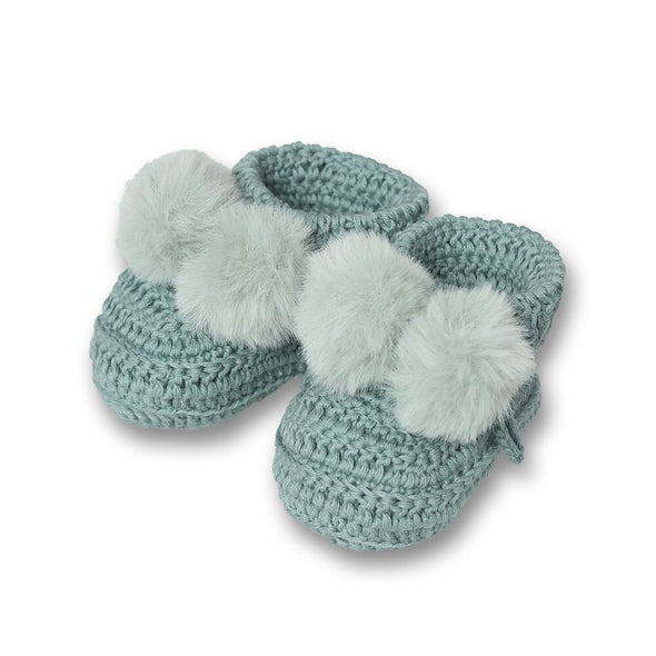 Cotton Baby Booties