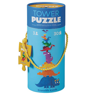 30pc Tower Puzzle - Dinosaur