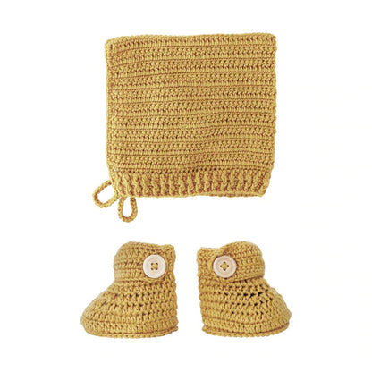 Bonnet and Bootie Set