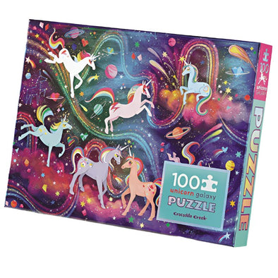 100pc Holographic Puzzle - Unicorn Galaxy