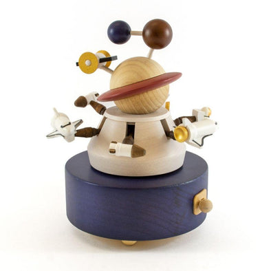Up & Down Outer Space Music Box