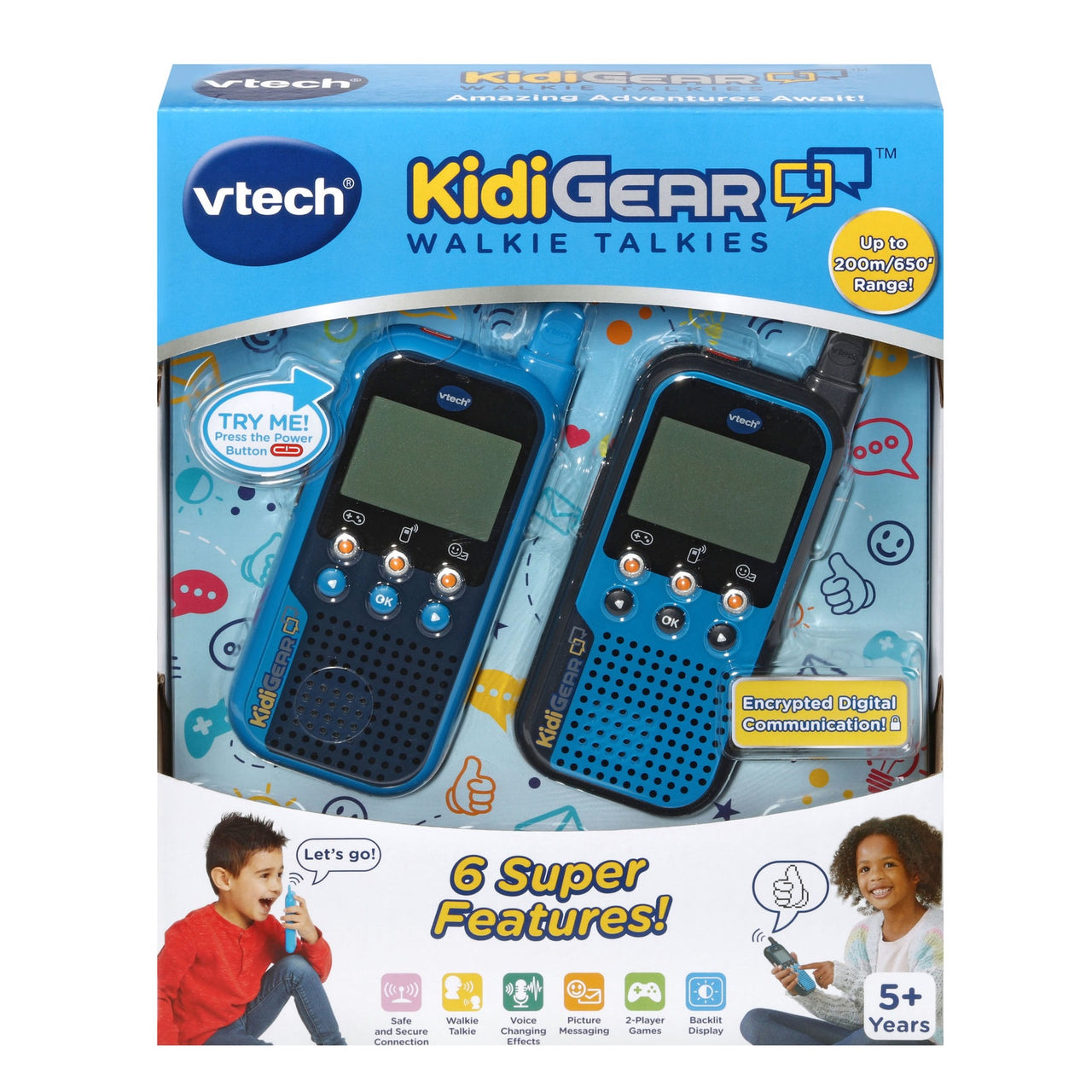KidiGear Walkie Talkies - Blue