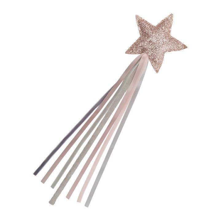 Velvet Ribbon Wand Pink