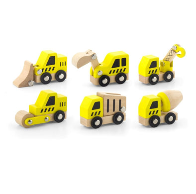 Construction Vehicles - 6 pc Set