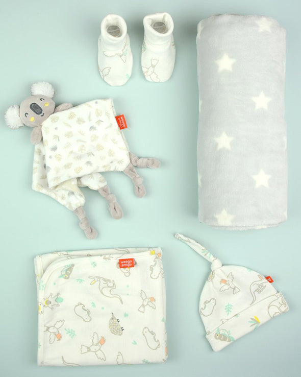 Jersey Newborn Baby Essentials Gift Set