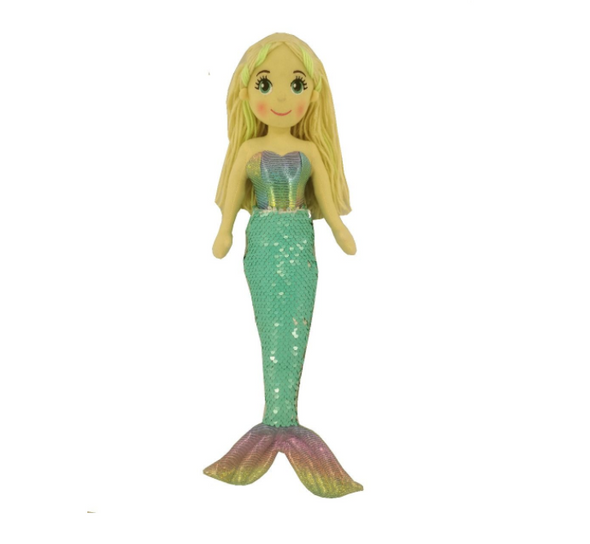 Mermaid plush doll australia shop