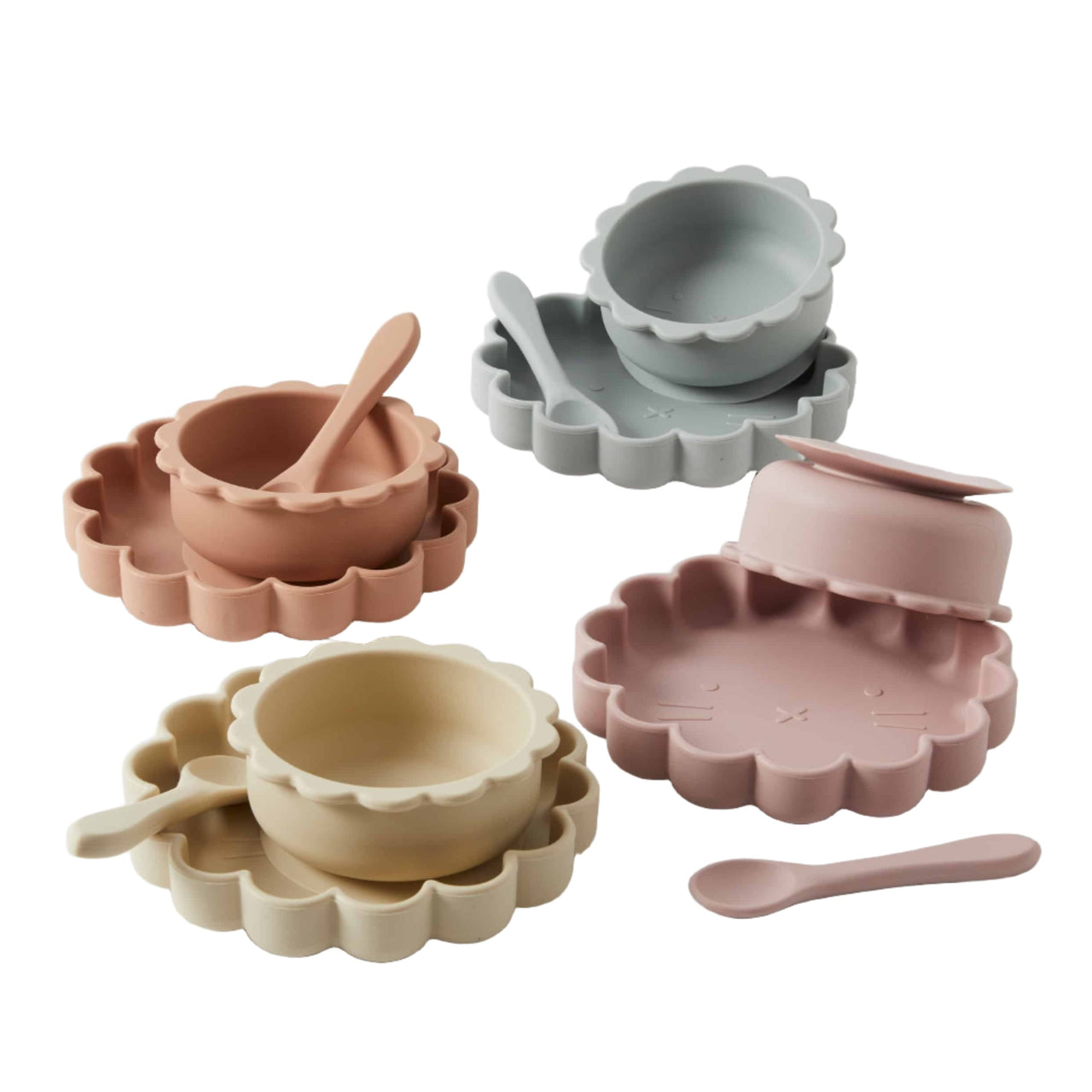 Henny Silicone 3pc Dining Set