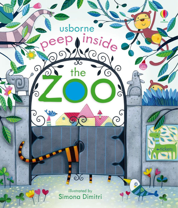 Usborne Peep Inside: The Zoo