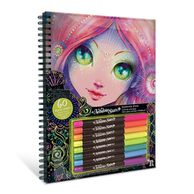 Black Pages Colouring Book - Isadora