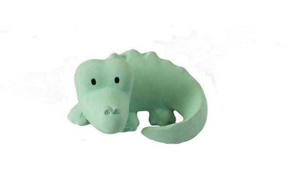 Zoo Animals Teether Rattle - Natural Rubber