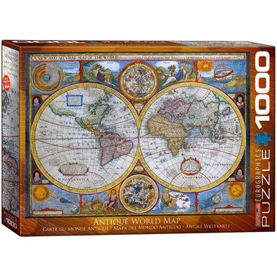 Antique World Map 1000 pc puzzle