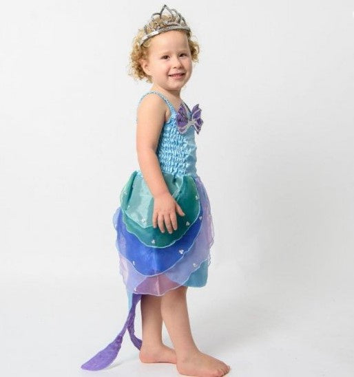 Aqua Mermaid Dress - Pink
