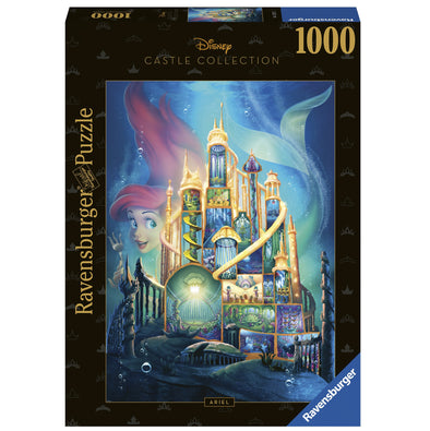 1000 pc Puzzle - Disney Castle Collection Ariel
