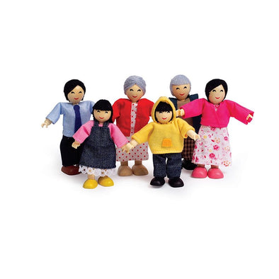 Dolls - Asian family
