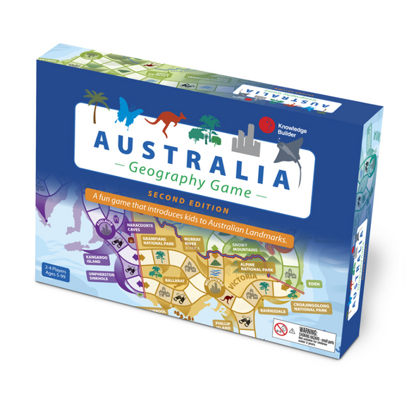 Australia Geography Game - Second Edition
