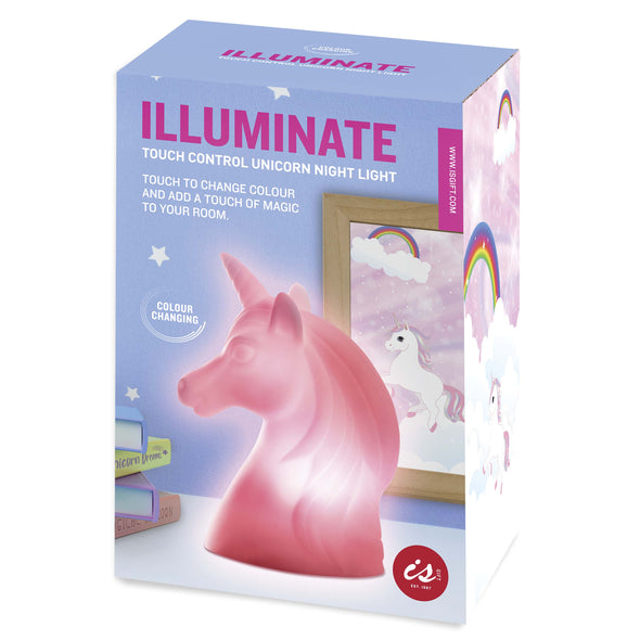 Illuminate Unicorn Night Light - Touch Control