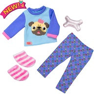 Pug-jama Party - outfit