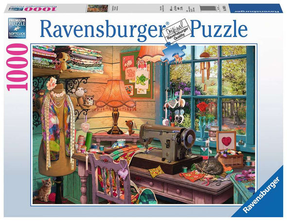 1000 pc Puzzle - My Haven No.2 The Sewing Shed