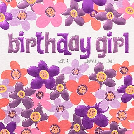 Birthday Girl Card