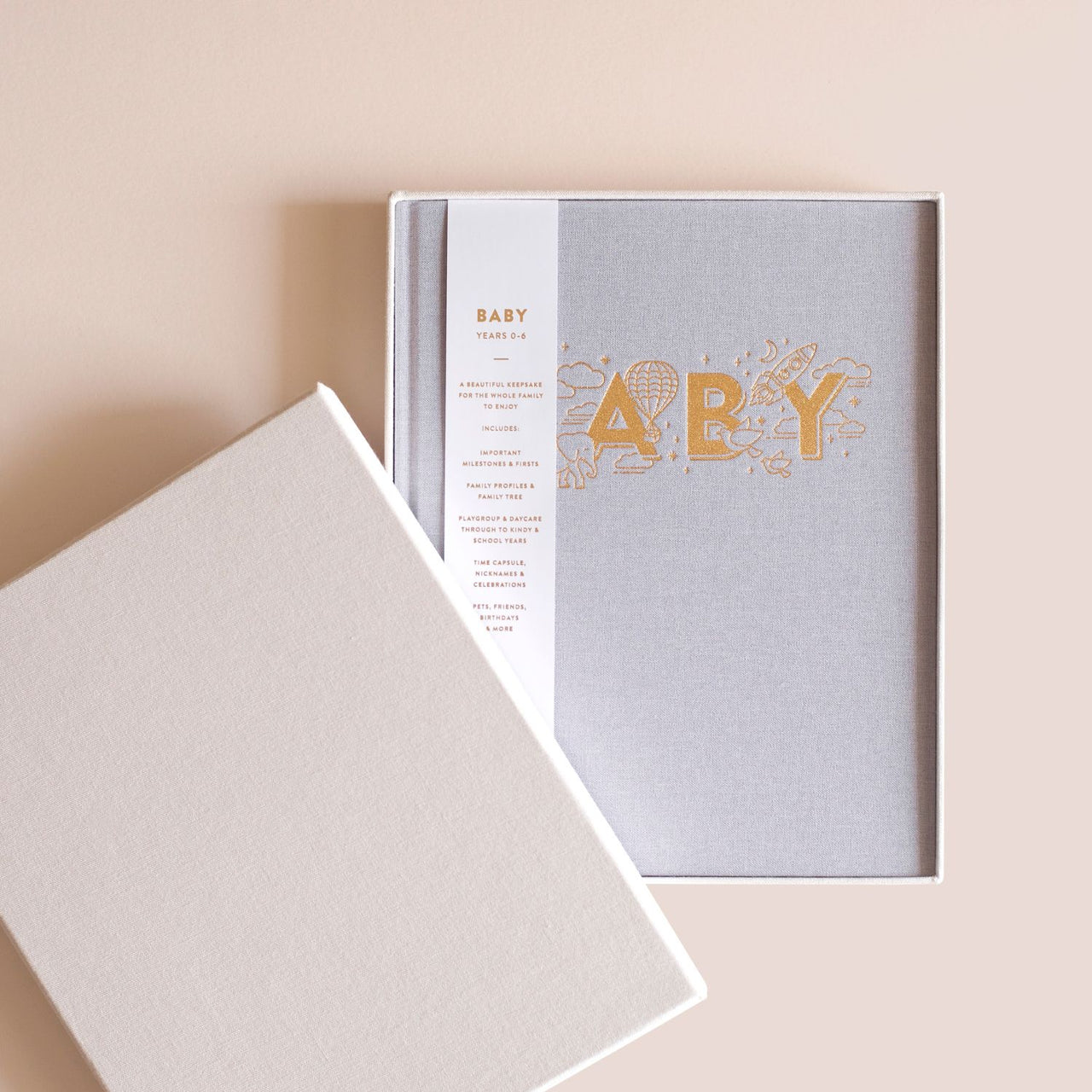 Baby Book - Gift boxed, Birth-6 Years - assorted