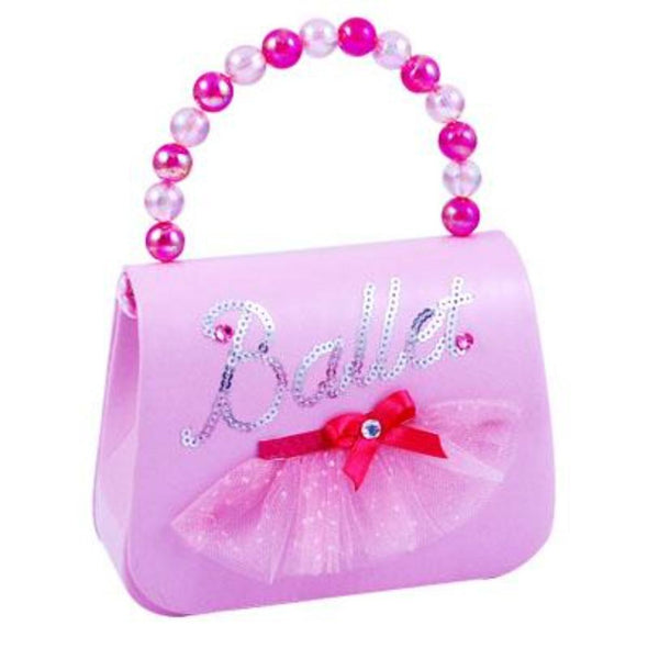 Sparkling Ballet Hard Handbag - Pale Pink