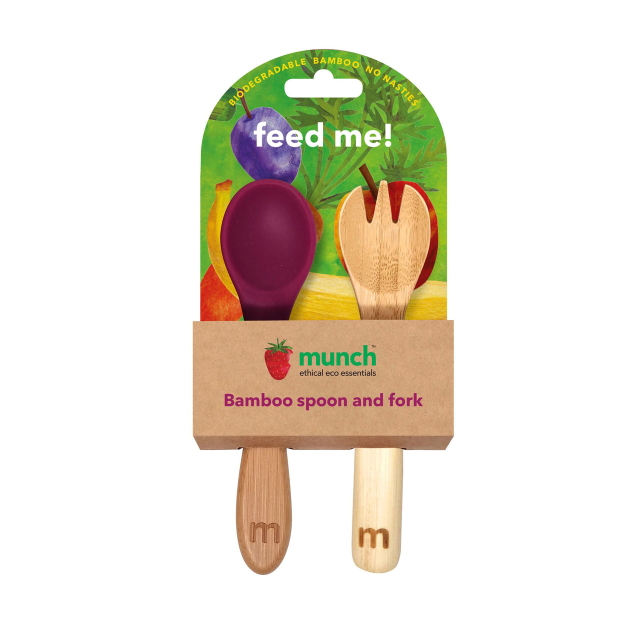 Bamboo Fork & Spoon
