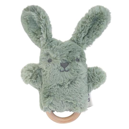 Beau Bunny Wooden Teething Rattle