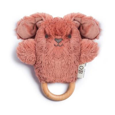Bella Bunny Wooden Teething Rattle